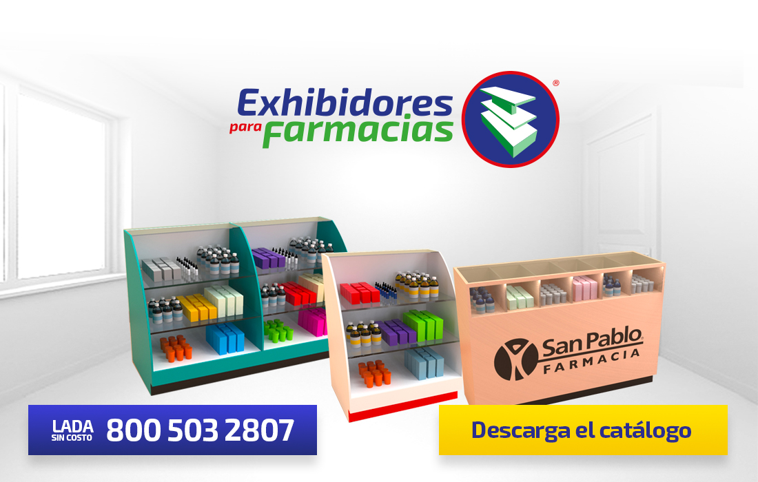 Exhibidores para Farmacias